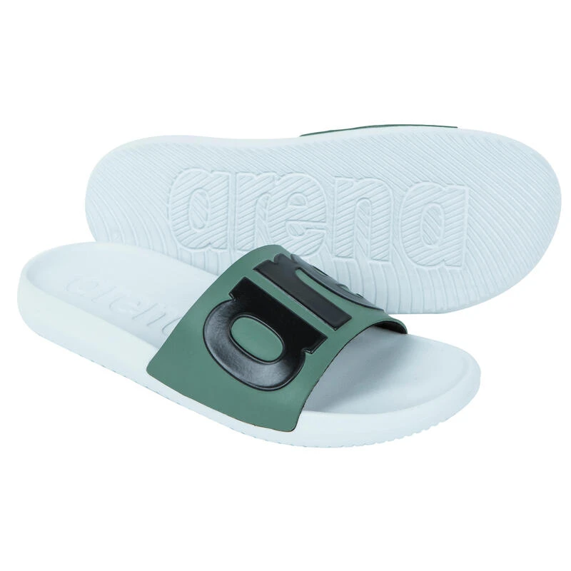 Arena Badslippers Voor Zwembad Heren Urban Grijs Kaki 1 Arena Badslippers Voor Zwembad Heren Urban Grijs Kaki