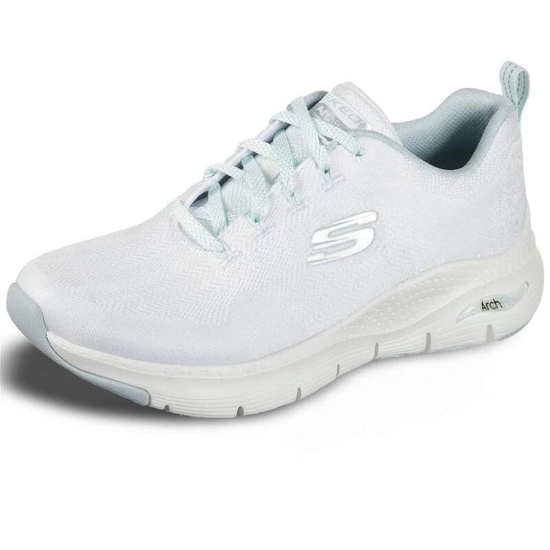 Skechers Schoenen Arch Fit - Comfy Wave Wit - 149414-WMNT 1 Skechers Schoenen Arch Fit - Comfy Wave Wit - 149414-WMNT