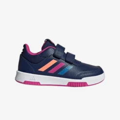 ADIDAS Sneakers Met Klittenband Voor Kinderen Tensaur Blauw Paars