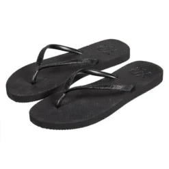 XQ | Teenslippers Dames | Glitter | Zwart | Flip Flops Dames