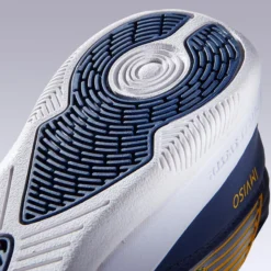 Kipsta Zaalvoetbalschoenen Junior Eskudo 500 -Puma Verkoop 2024 zaalvoetbalschoenen voor kinderen eskudo 500 geel blauw 17